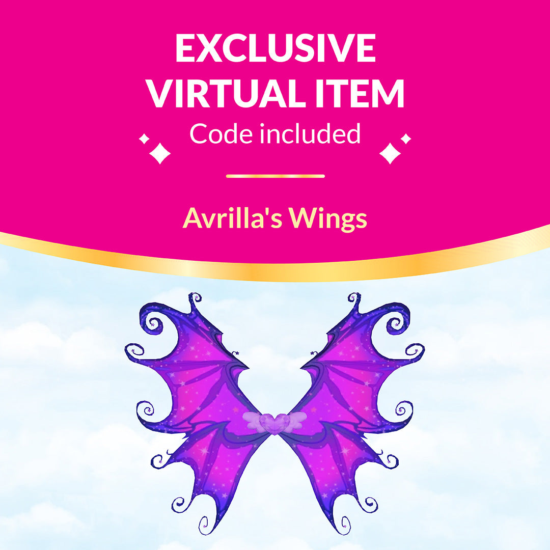 Royale High 9-Inch Fashion Doll - Avrilla the Dark Fairy (Series 1)
