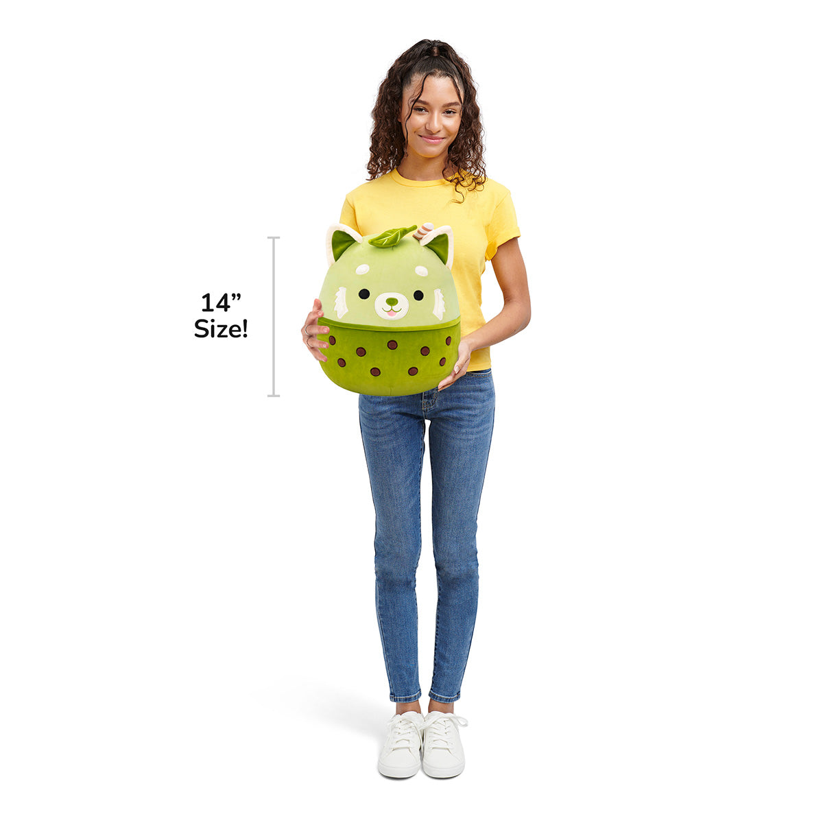 14-Inch Eitan the Matcha Boba Red Panda