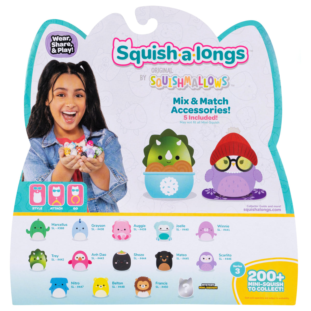 Squish-a-longs Mini-Squish 14-Pack Style 2
