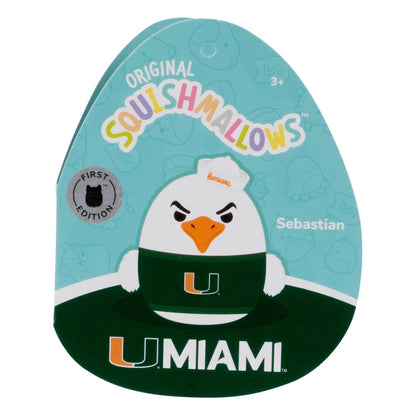 University of Miami 3.5-Inch Sebastian the Ibis Plush Clip