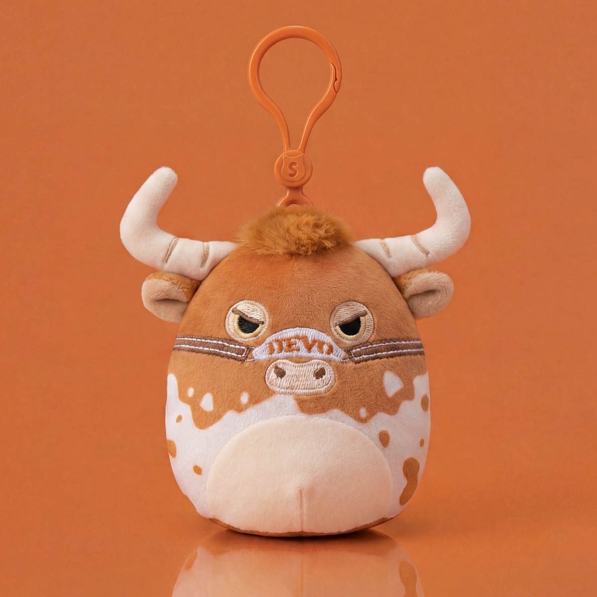 University of Texas 3.5-Inch Bevo XV Plush Clip