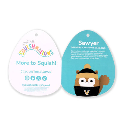 Vanderbilt Sawyer the Squirrel Plush Bundle