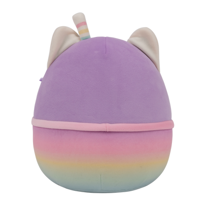 8-Inch Lexis Purple Red Panda in Boba Tea Cup