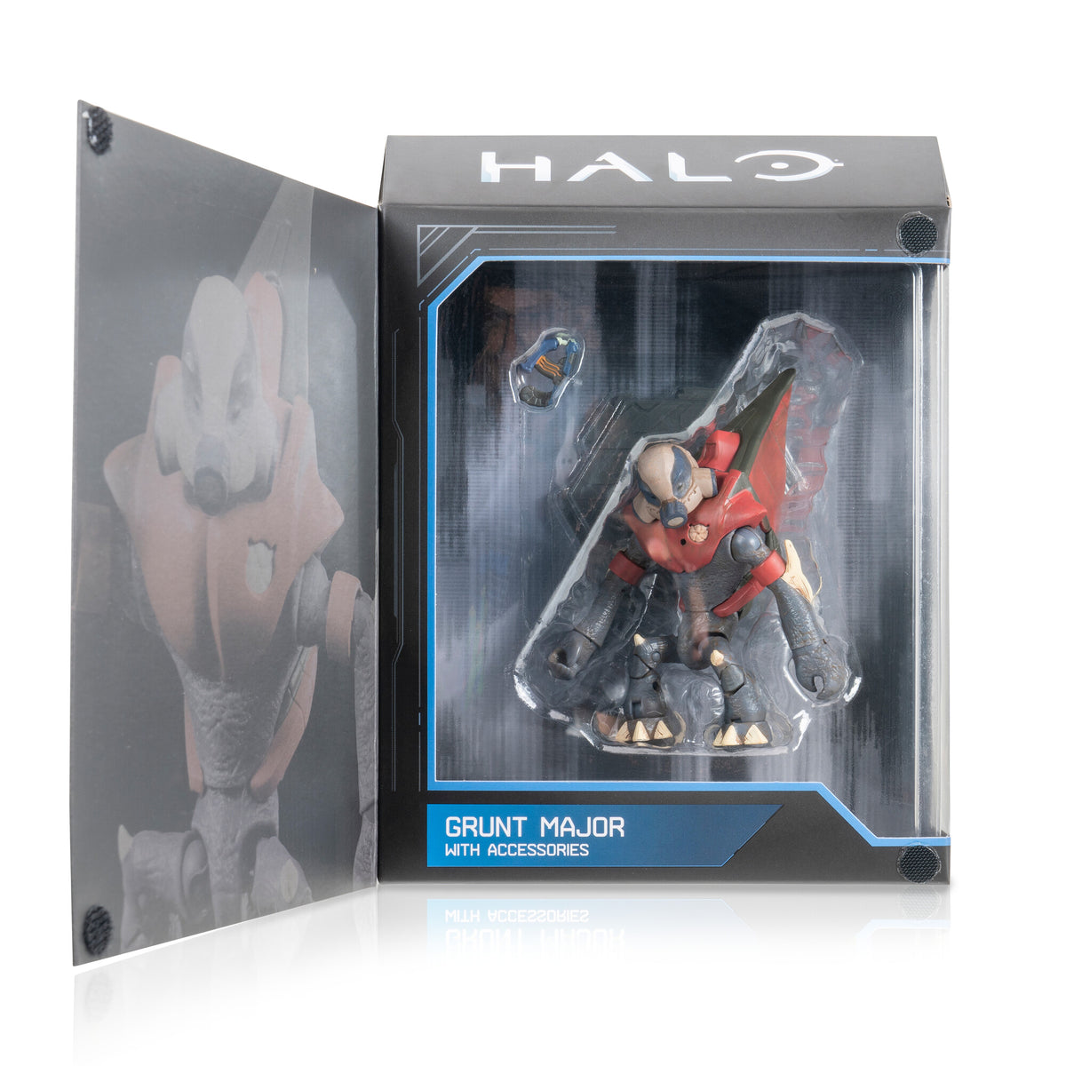 Halo Grunt Major - Deluxe 4-Inch Articulated Figure with Plasma Pistol