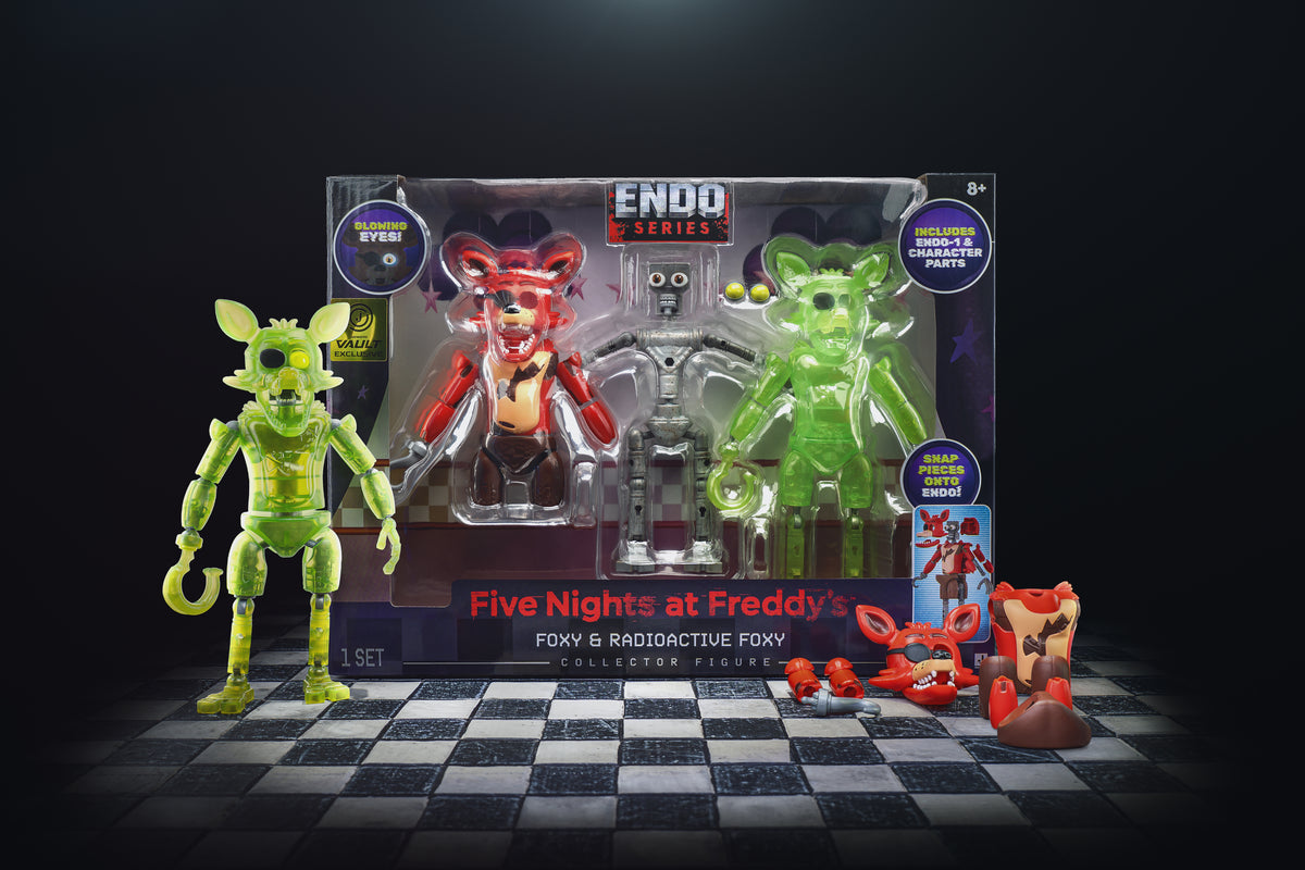 Five Nights at Freddy’s Endo-01 (Classic Foxy and Radioactive Foxy)