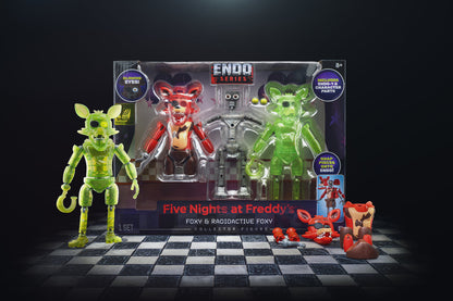Five Nights at Freddy’s Endo-01 (Classic Foxy and Radioactive Foxy)