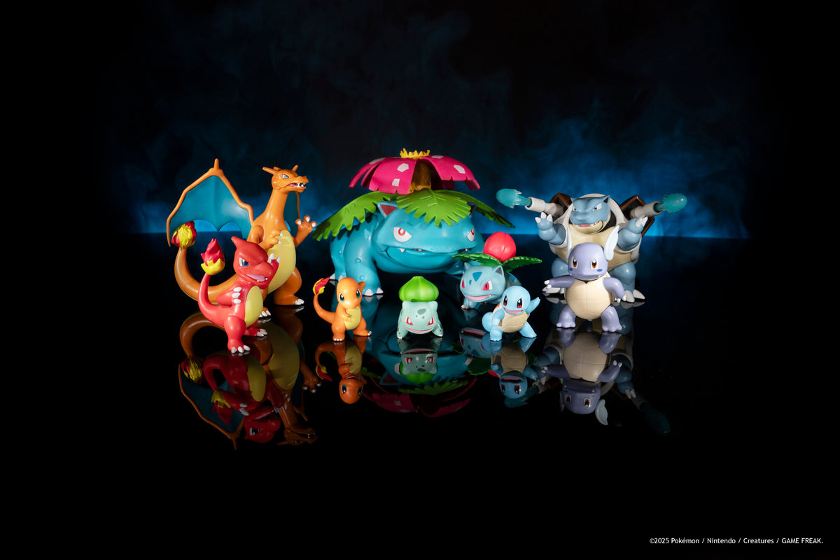 Pokémon Special Series Kanto Region First Partners Figure Set