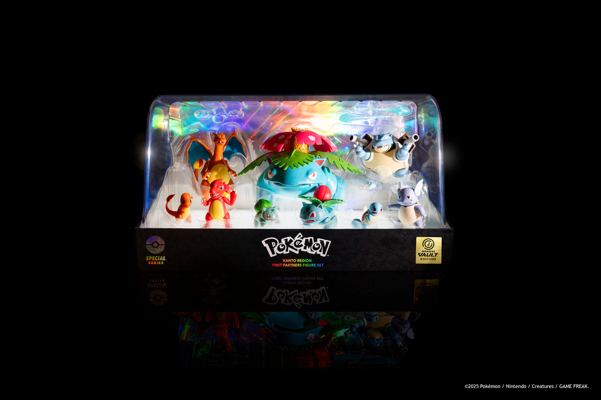 Pokémon Special Series Kanto Region First Partners Figure Set