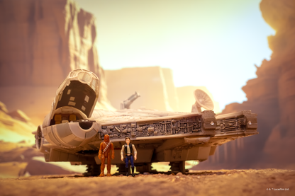 STAR WARS Micro Galaxy Squadron Millennium Falcon