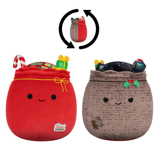 12-Inch Select Series Lowell the Two-Sided Naughty and Nice Gift Sack
