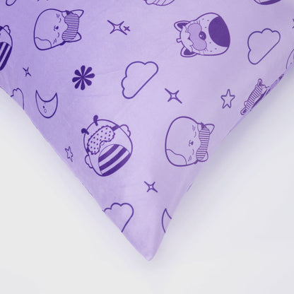 "Lavender Slumber" Purple SquishPillow Pillowcase (Standard)