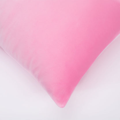 "Solid Slumber" Pink SquishPillow Pillowcase (Standard)