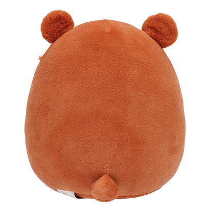 8-Inch Stokely the Brown Kodiak Bear Holding a Rainbow Heart
