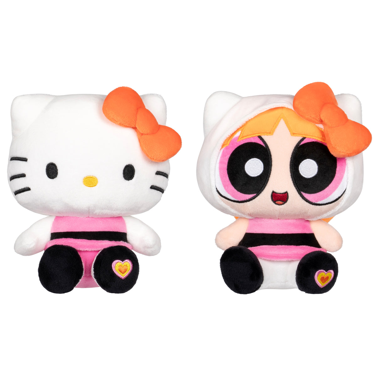 Hello Kitty and Friends X Powerpuff Girls 8-Inch Plush 2-Pack