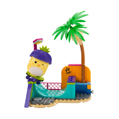 Squishmallows Maui's Skatepark Building Set