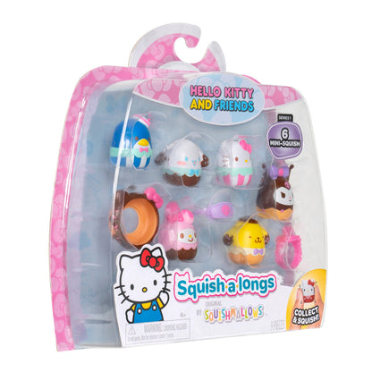 Squish-a-longs Hello Kitty and Friends Ice Cream 6-Pack