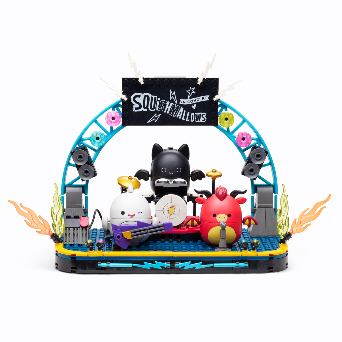 Squishmallows Squish Tour Concert Building Set