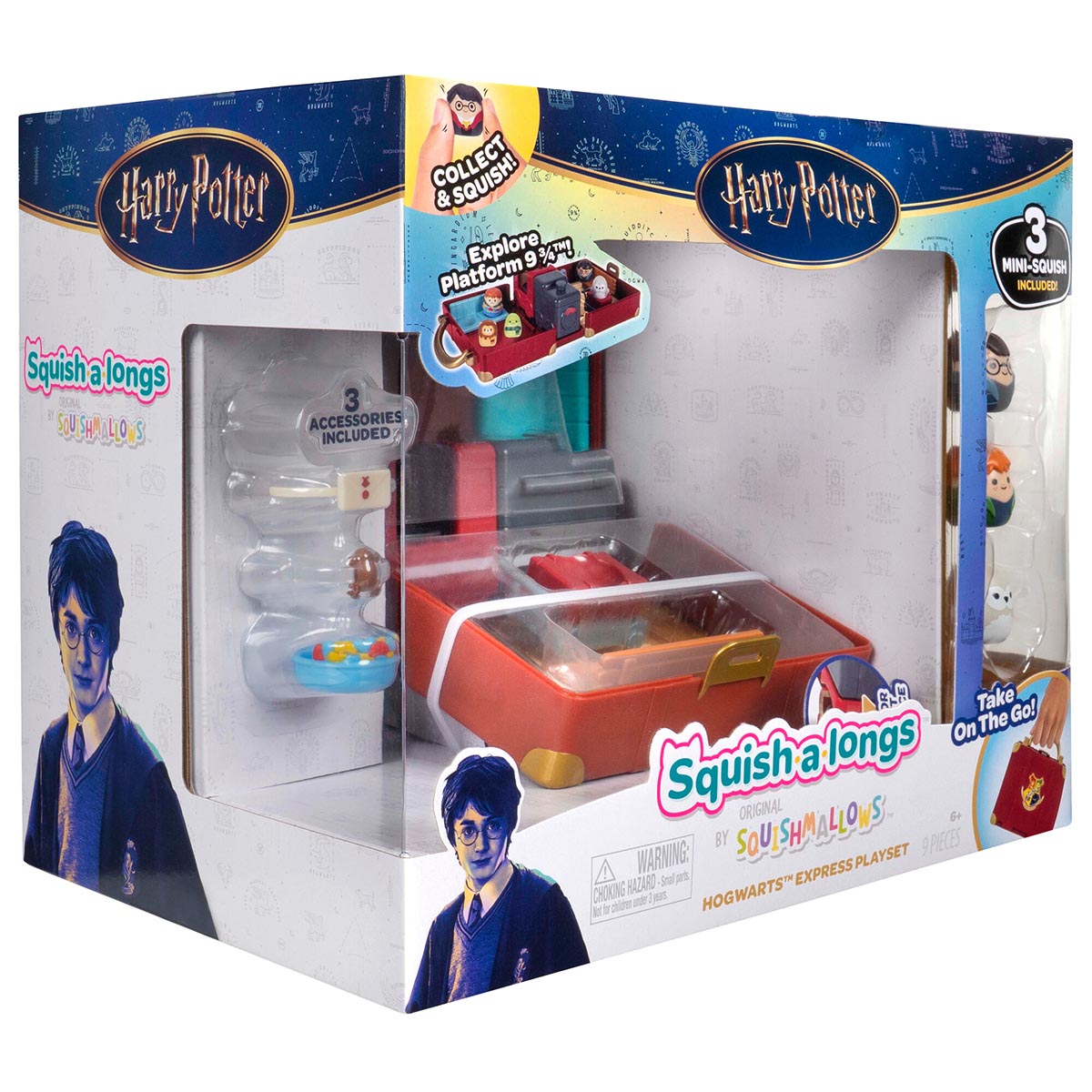 Squish-a-longs “Harry Potter” Hogwarts Express Playset