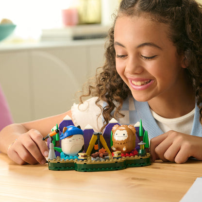 Squishmallows Benny and Cam's Outdoor Adventure Building Set