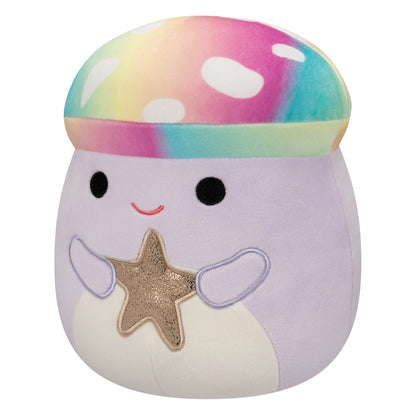 8-Inch Mahdi the Tie-Dye Mushroom Holding Star