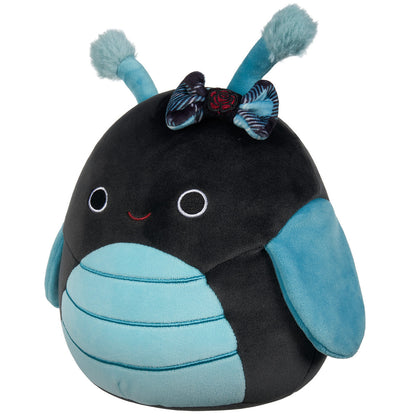 14-Inch Celie the Teal and Black Grasshopper with Bow