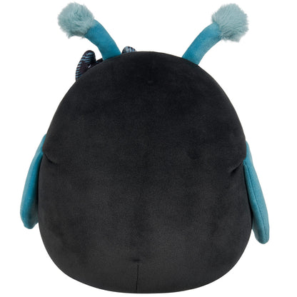 14-Inch Celie the Teal and Black Grasshopper with Bow