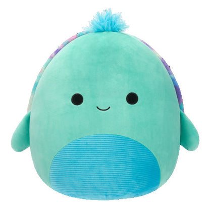 12-Inch Cascade the Teal Turtle with Tie-Dye Shell