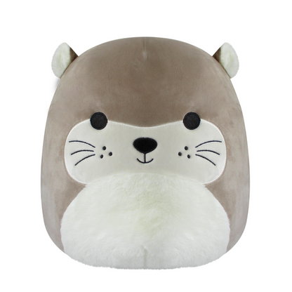 14-Inch Rie Light Brown Otter with Fuzzy Ears