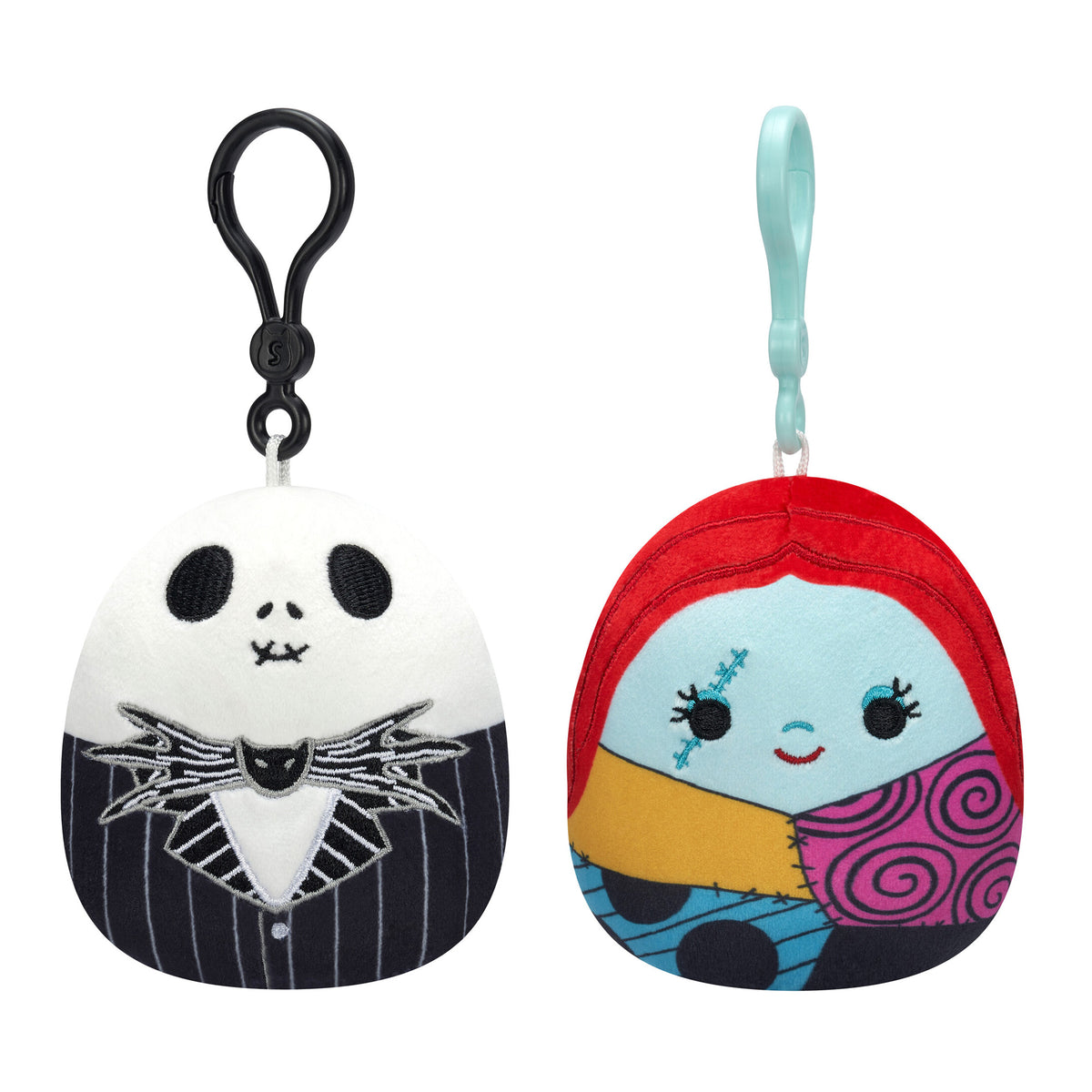 3.5-Inch Disney Jack Skellington and Sally Clip 2-Pack