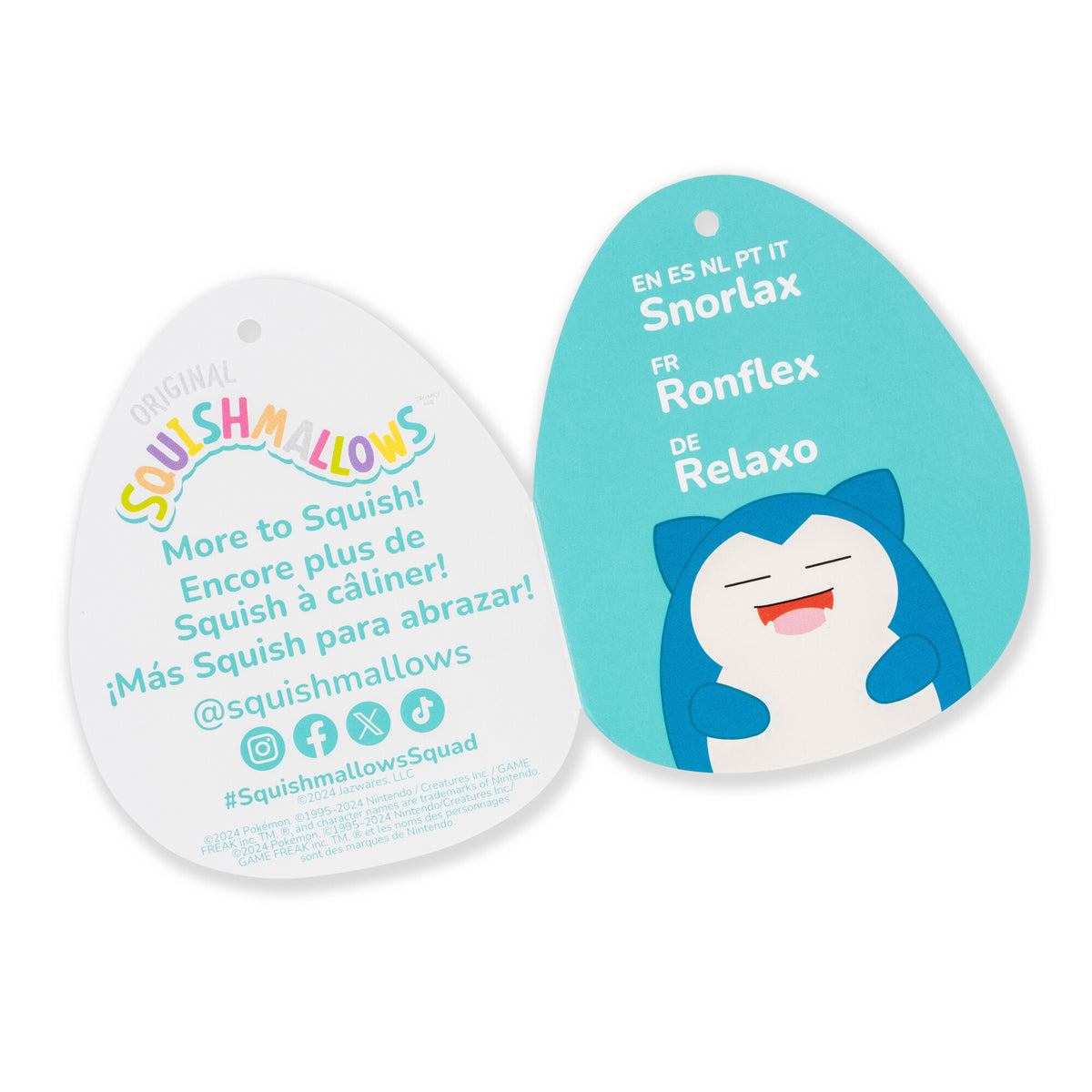 3.5-Inch Pokémon Snorlax Clip