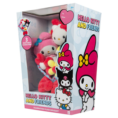 Hello Kitty and Friends 12-Inch Plush Celebration Bouquet