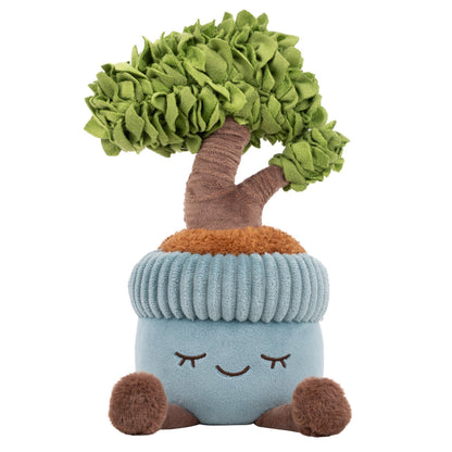 Greenhouse by Russ 12-Inch Bonsai Tree Plant Plush
