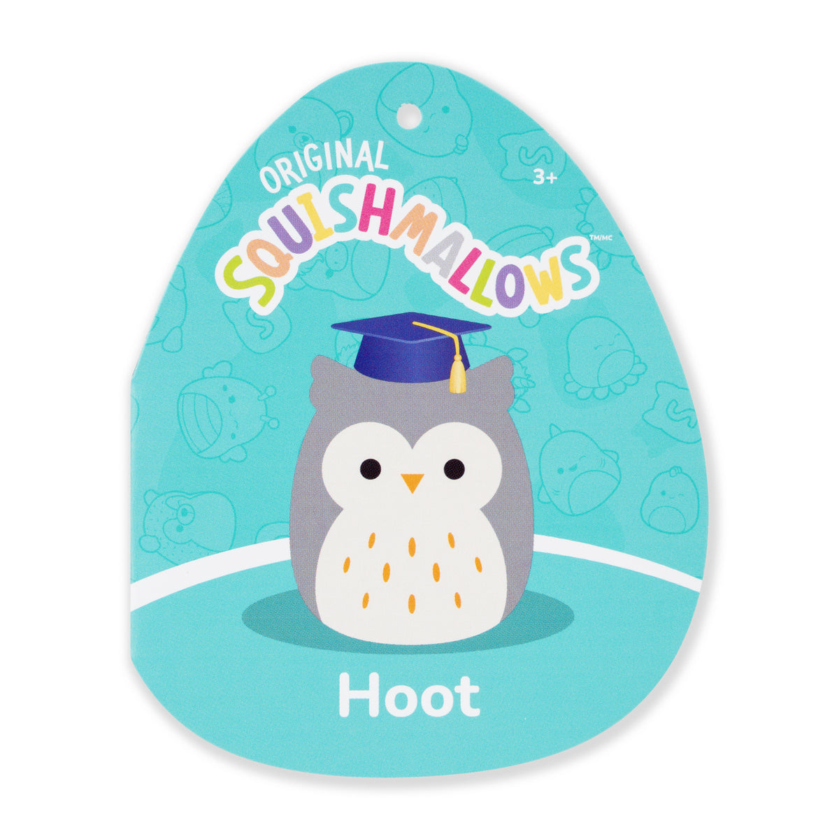 12-Inch Hoot the Grey Owl in Graduation Cap