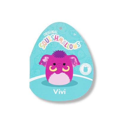 20-Inch Vivi the Bright Hot Pink Woolly Mammoth