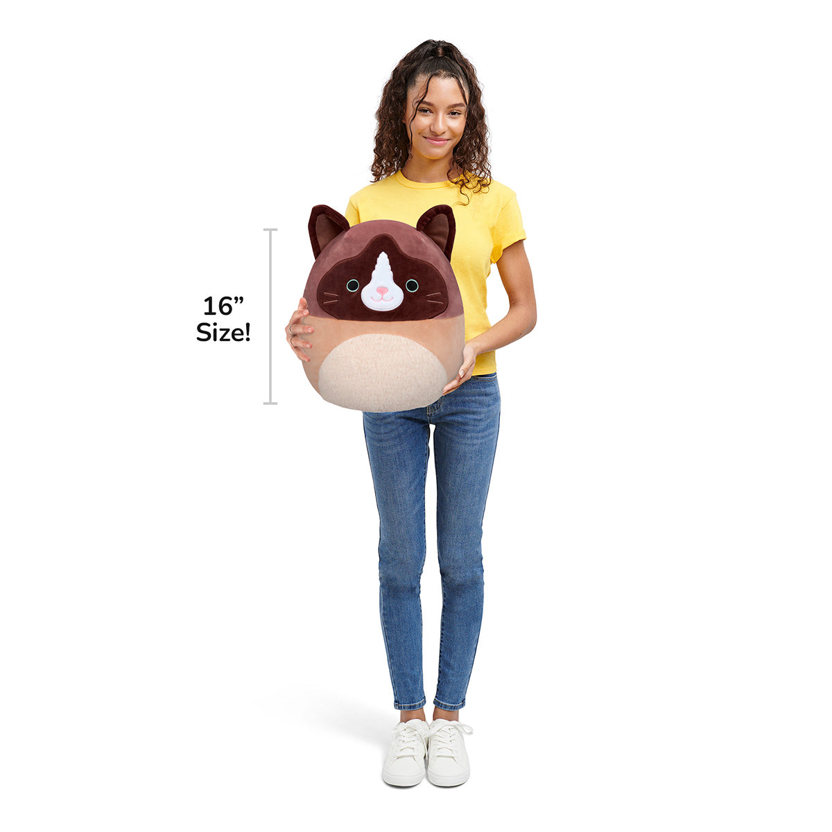 16-Inch Woodward the Brown and Tan Snowshoe Cat