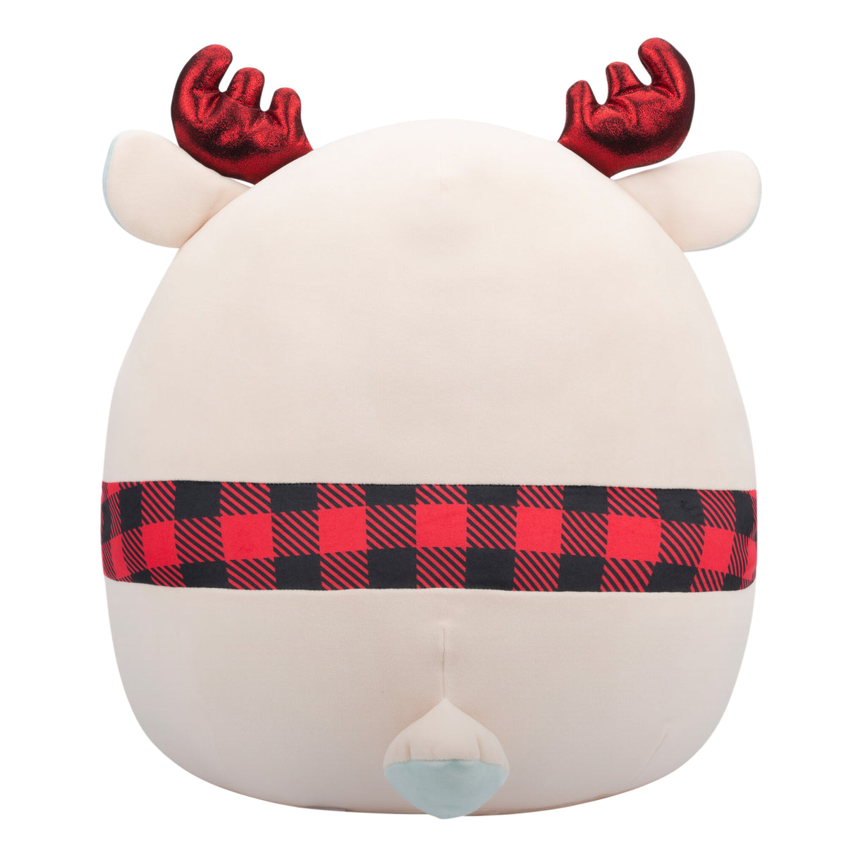 16-Inch Matthew the White Moose with Glitter Antlers