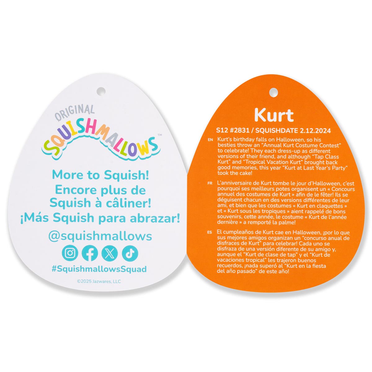 12-Inch Kurt the Black Cupcake With Green and Purple Frosting