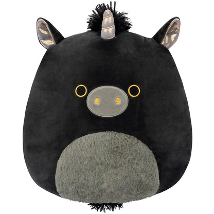 12-Inch Nicolita the Black and Gold Unicorn