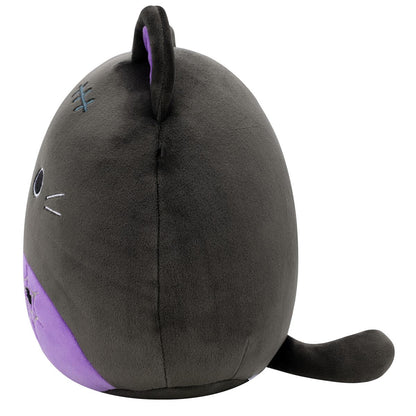 Autumn the Black Cat with Purple Belly