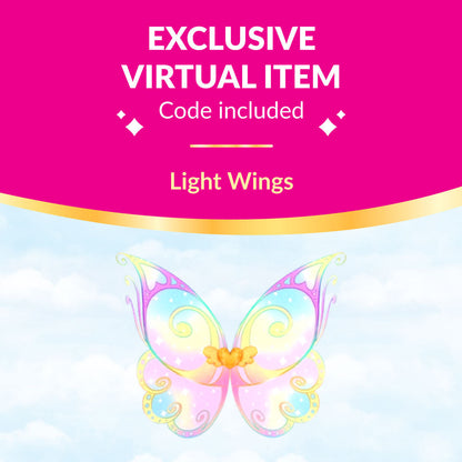 Royale High 9-Inch Fashion Doll - Raynebow the Light Fairy (Series 2)