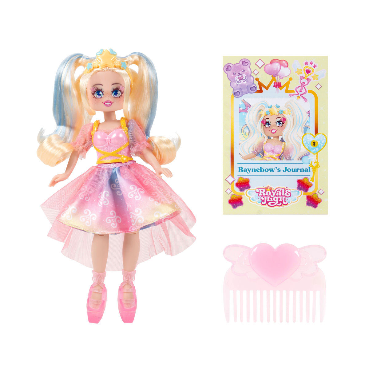 Royale High 9-Inch Fashion Doll - Raynebow the Light Fairy (Series 2)