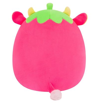 12-Inch Cleary the Hot Pink Strawberry Cow