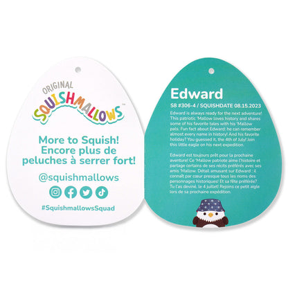 5-Inch Edward the Bald Eagle with Bucket Hat
