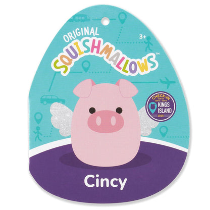 8-Inch Cincy the Pink Flying Pig