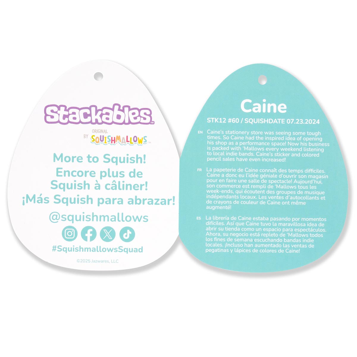 Caine the Orange Leatherback Turtle Stackables