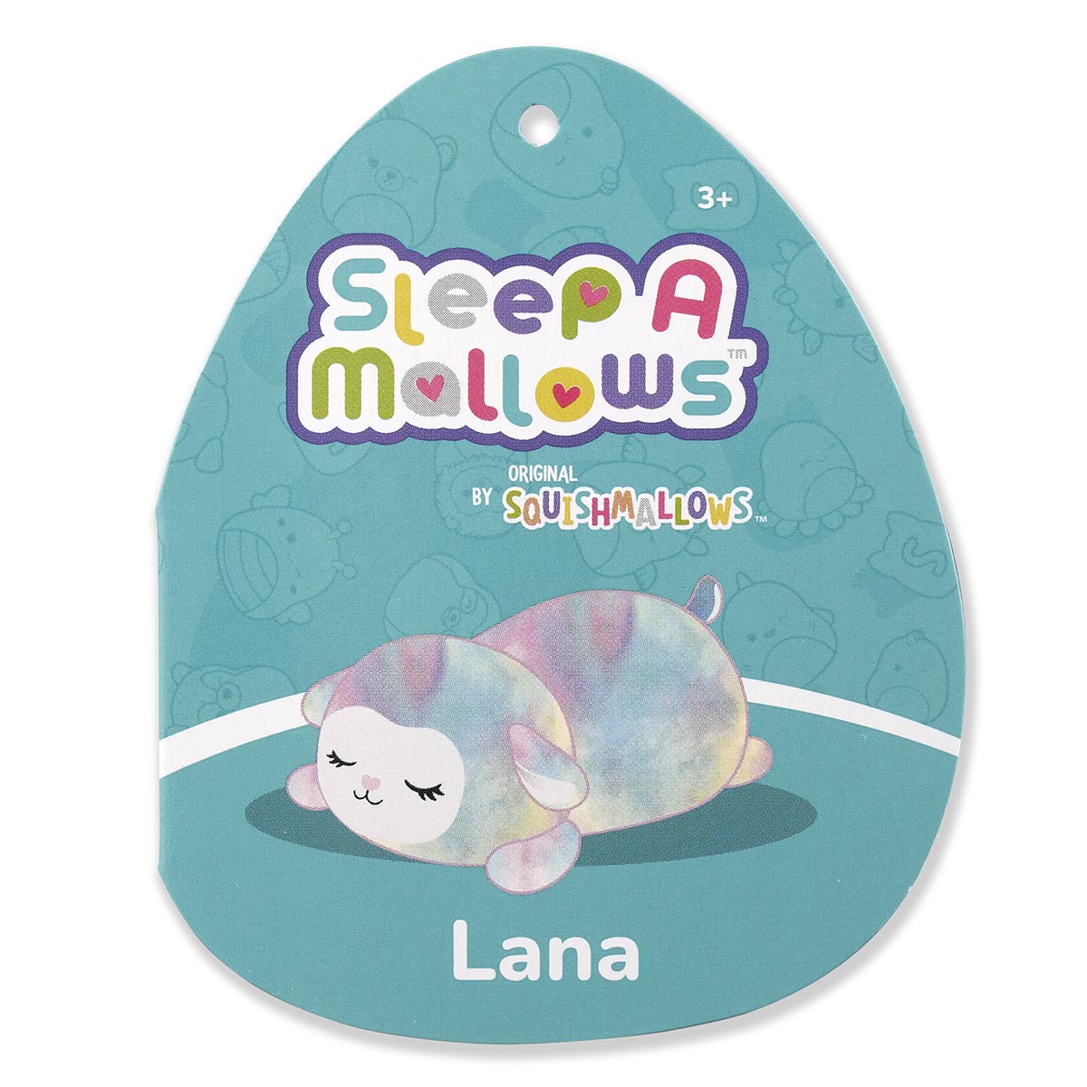 12-Inch Lana the Rainbow Lamb Sleepamallows