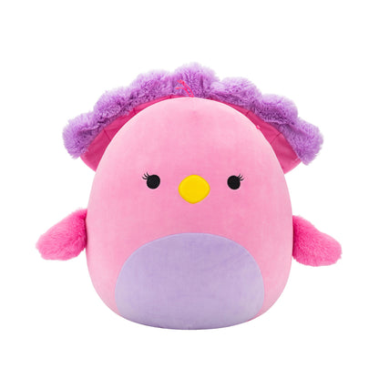 14-Inch Sweetpea the Pink and Purple Peacock
