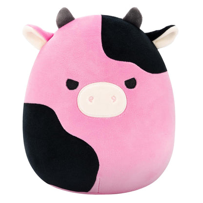 8-Inch Pollyanna the Black and Pink Cow