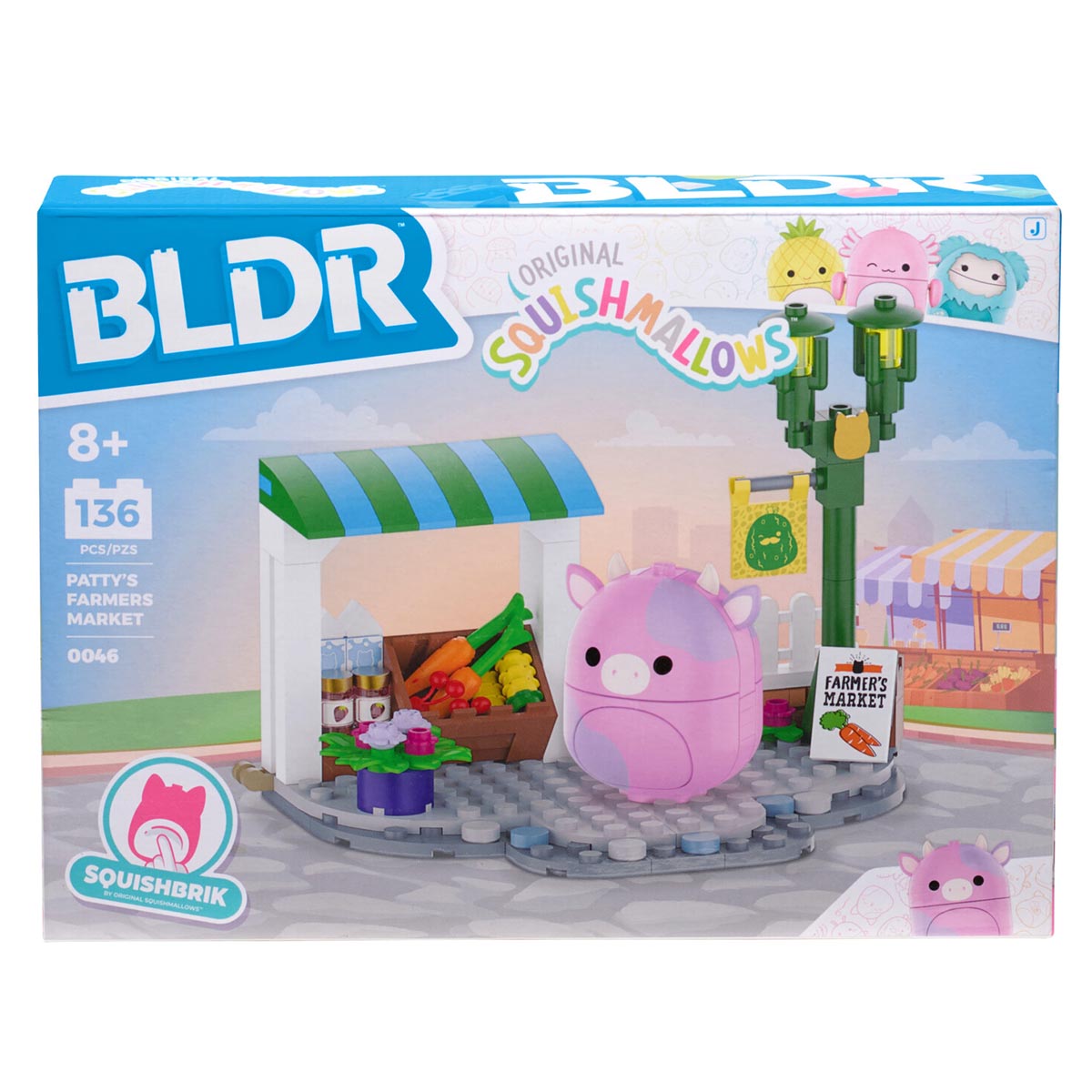 Squishmallows Patty’s Farmers Market Building Set