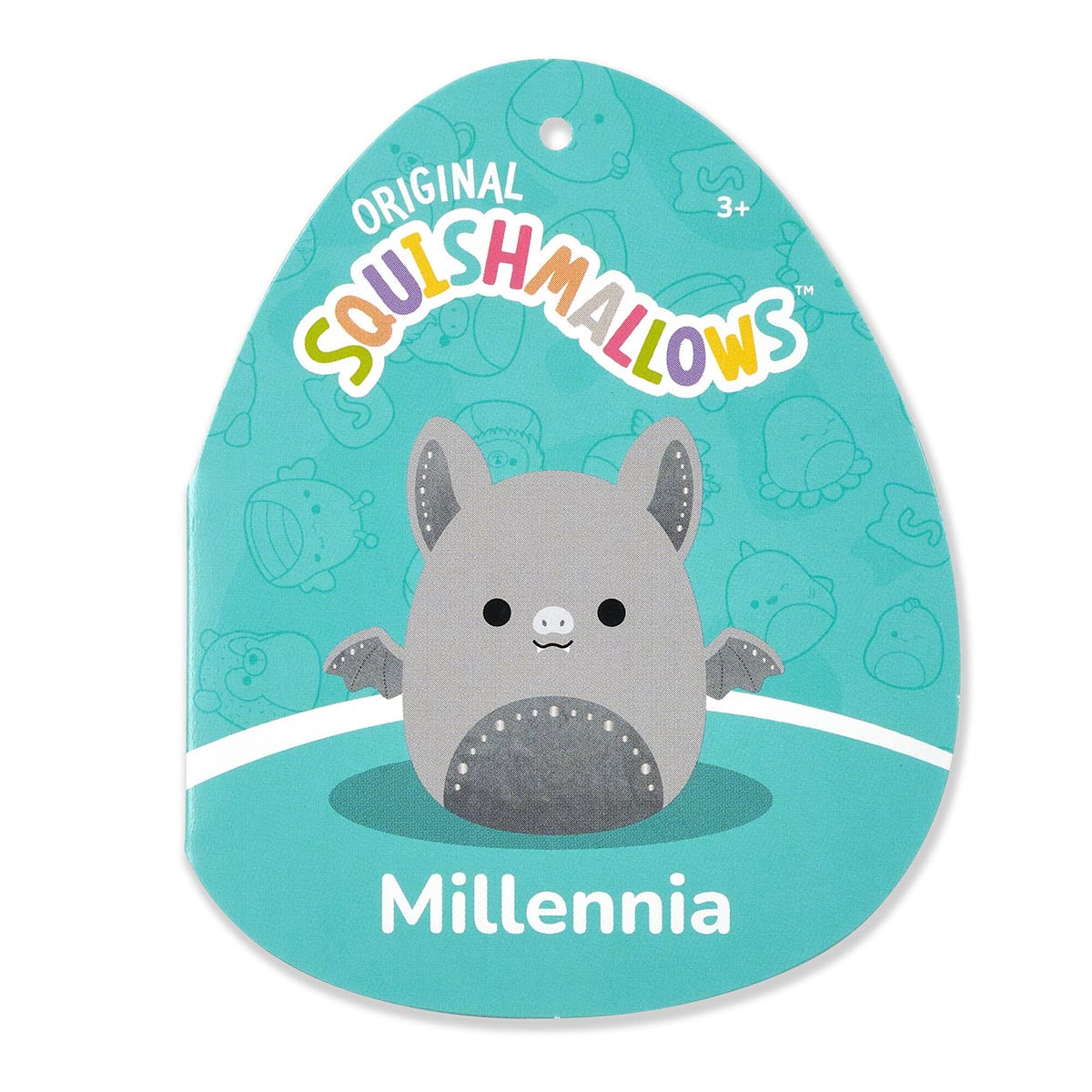 Millennia the Grey Bat with Velvet Accents